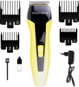 AZSX Kemei Professional Electric KM-5015 Rechargeable Hair Trimmer For ...