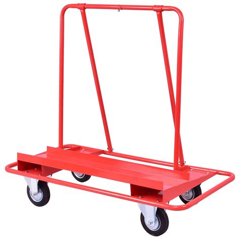 Buy Goplus Drywall Sheet Cart, Heavy Duty Panel Dolly Cart with 4 ...