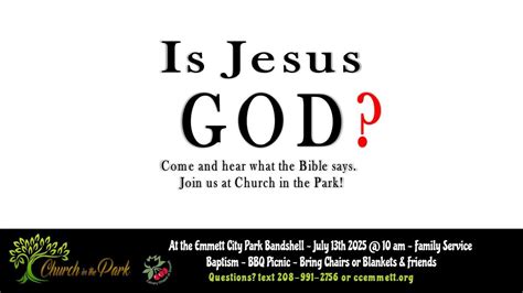Church in the Park!!!, Emmett City Park, 13 July 2025 | AllEvents
