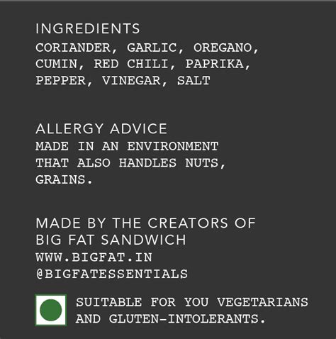 Mexican Marinade 250g – BIG FAT ESSENTIALS