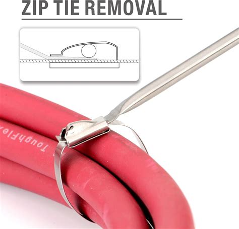 Buy IWISS Stainless Steel Cable Tie Gun Wrap Tool Metal Zip Tie ...