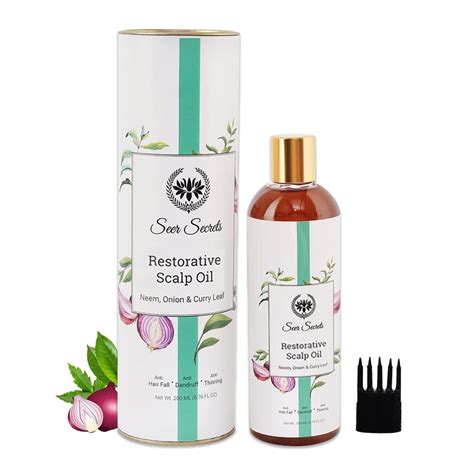 Organic Onion Hair Oil - For Hairfall Control – Seer Secrets
