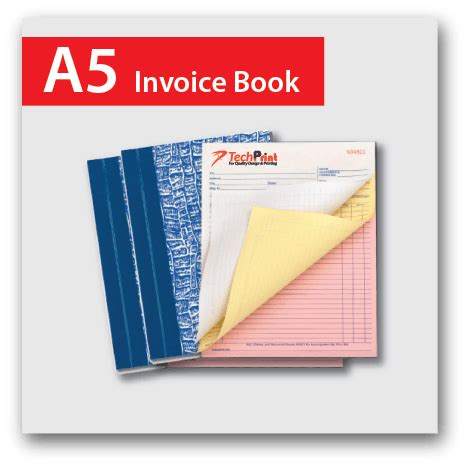 Image result for Custom Invoice Book