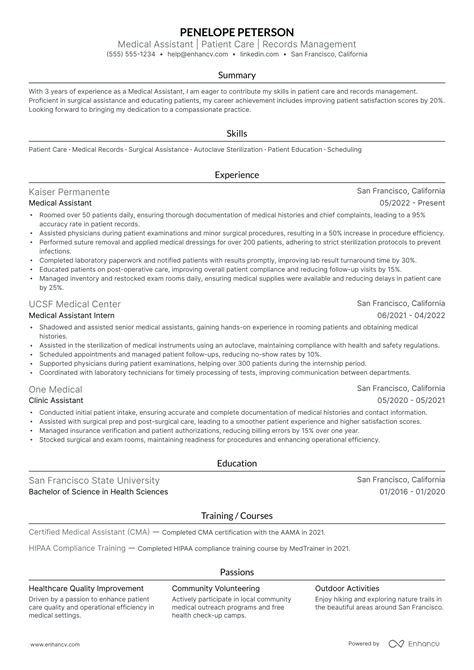 1 Successful Emergency Medical Assistant Resume Example And Writing ...