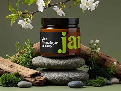 Glass Jar - Package Mockup