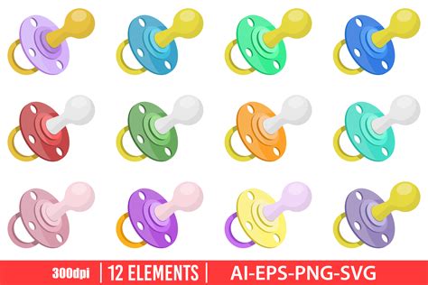 Pacifier Clip Art