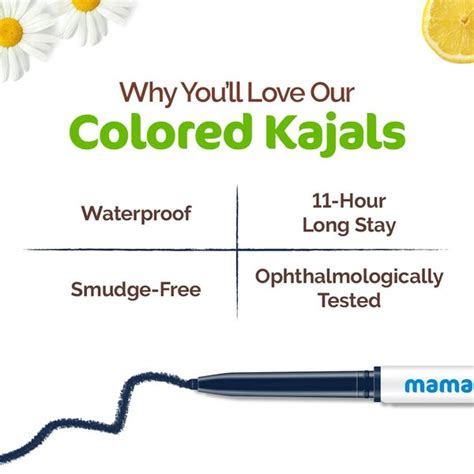 Blue Kajal Pencil for 11-Hour Long Stay | Mamaearth