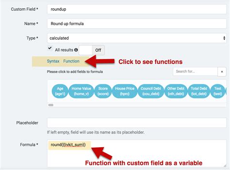 Image result for Calculated Field Cheat Sheet
