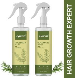 eyurva rosemary water for long thick hair, damage repair hair growth ...