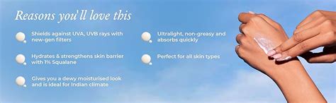 The Pink Foundry Dewy Hydrating Hybrid Sunscreen SPF 50+ | UVA UVB PA ...