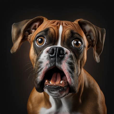 Surprised Boxer Dog Meme