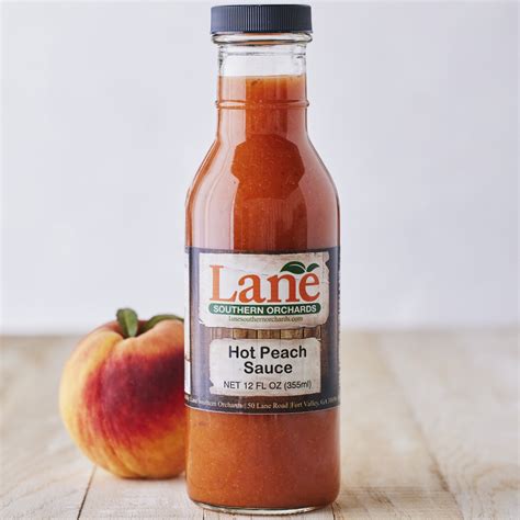 Shop Our Hot Peach Sauce | Shop Our Sauces – Lane Southern Orchards