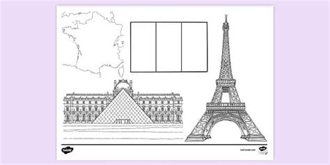 France Colouring | Colouring Sheets