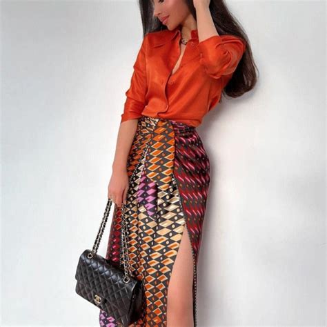 Avery Split skirt with Shirt – TrenBee