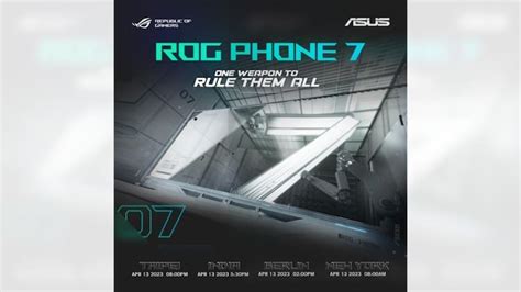 Asus ROG 7 to launch in India on April 13, key specs leaked: All ...