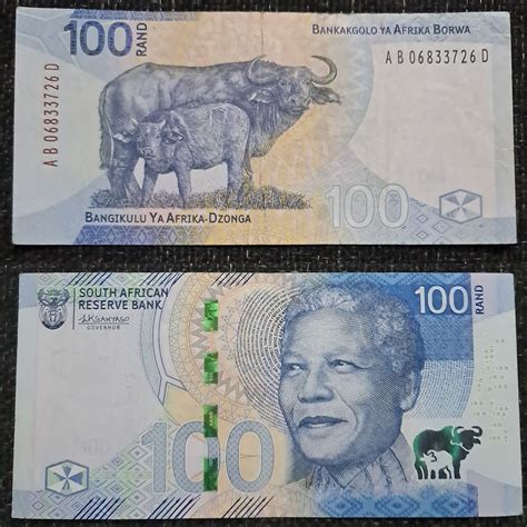 Note 418 South Africa 100 Rand 2023 Used Note – Hobbies and Memories
