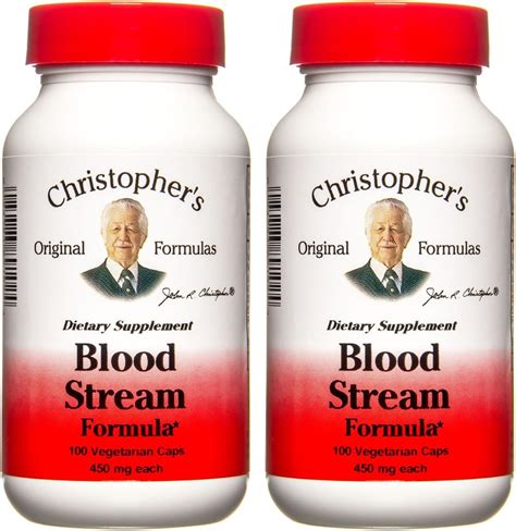 Christopher's Original Formulas Blood Stream Formula - Blood Circulation Supplements - Supports ...