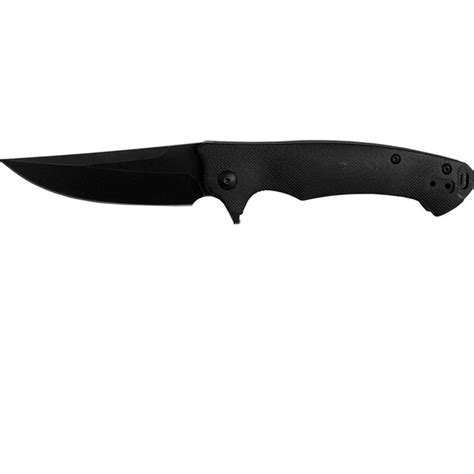 Abkt Elite ABKT Elite Night Stalker Folder 3.5 in Blade Black G-10 ...