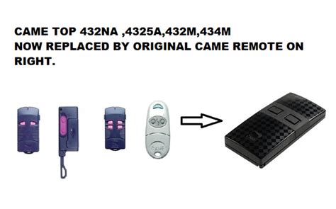 Came Gate Remote Control Pairing 的图像结果