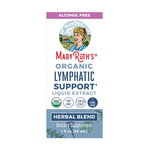 Mary Ruth's - Organic Lymphatic Support Liquid Extract - 1 fl oz (30 ...