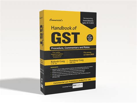 Handbook of GST – Commercial Law Publishers