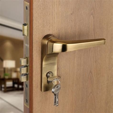 LAPO Full 100% Brass Door Locks for Bathroom, Balcony Door Lock ...