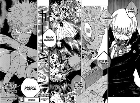 Jujutsu Kaisen Chapter 262 Part 2: Yuta Struggles to Control Gojo’s Power Against Sukuna