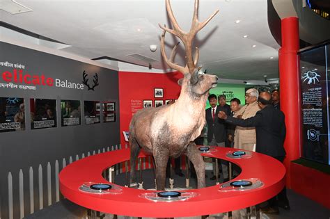 Inauguration of a state of the art gallery on climate change titled On ...