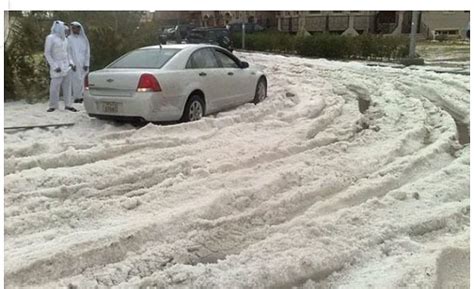 Kuwait hit by heavy rain, lightning, hail storms; temperatures drop ...