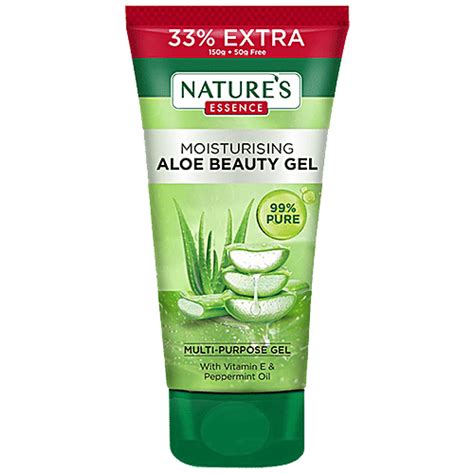 Buy Natures Essence Moisturizing Aloe Beauty Gel Online at Best Price ...