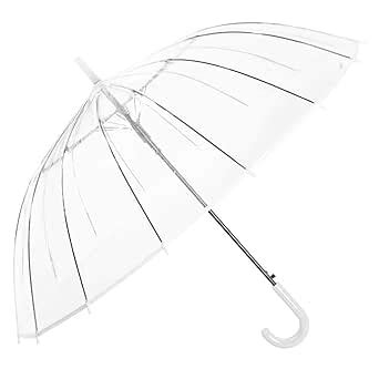 Transparent Umbrella for Women – Large Clear Dome Umbrella with Strong ...