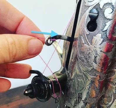 Image result for How to Thread Antique Singer