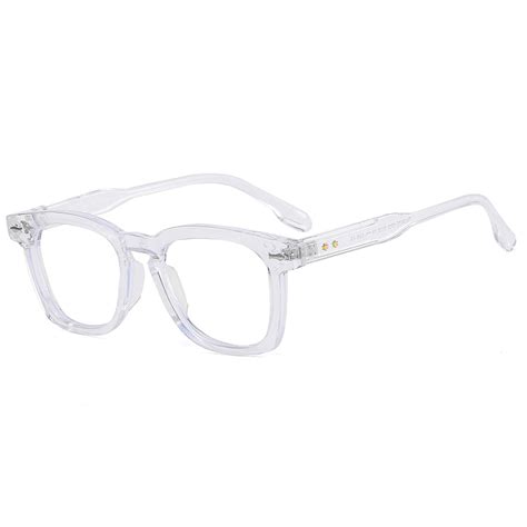 Style Reloaded: Michel Clear Square Sunglasses – Shop Now – Go Glassic