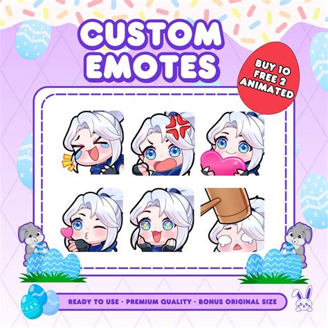 Buy Custom Twitch Emotes | Animated Emotes | Twitch Emote for Streamer ...