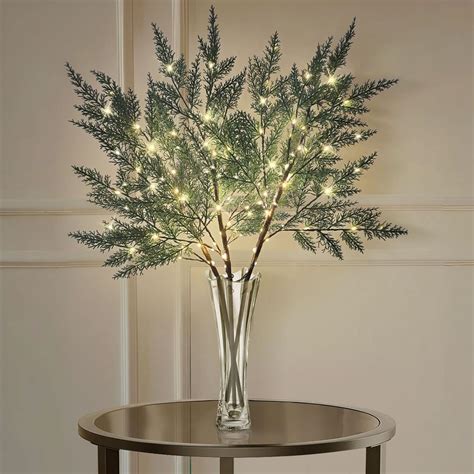 Amazon.com: 3 Pack Lighted Branches,Battery Operated or USB Plug-in ...