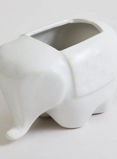 Buy Corsica Eden Ceramic Elephant Planter from Corsica by Home Centre ...