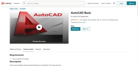 Image result for Udemy AutoCAD Videotutorial