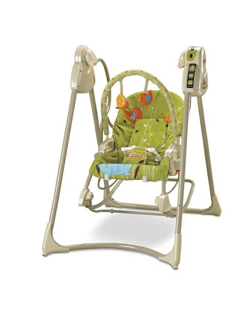 Amazon.com : Fisher-Price Smart Stages 3-in-1 Swing 'n Rocker, Green ...