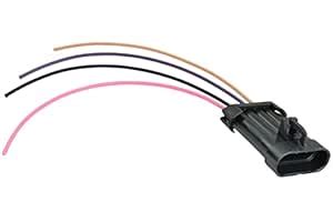 ICT Billet GM LS O2 Oxygen Sensor Flat 4-Wire Male Harness Connector ...