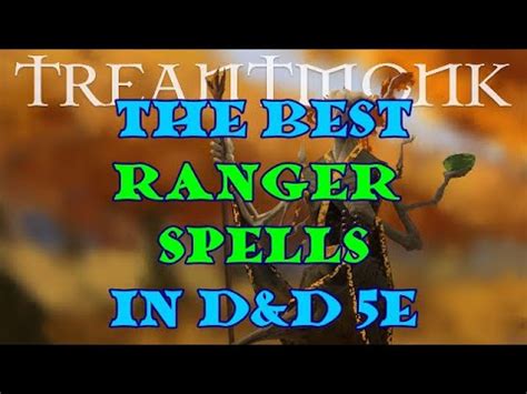 The Best Ranger Spells in D&D 5e - YouTube