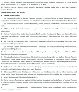 UPSC Political Science Syllabus for IAS Mains, Download PSIR Paper 1 ...