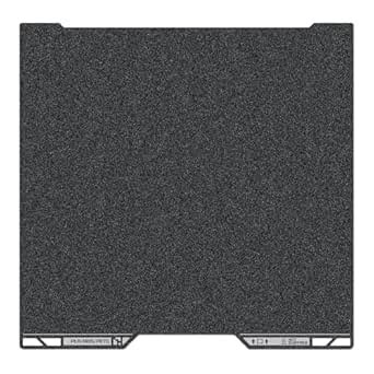 HIKUDIY 355x346mm Black PEI Double Side Build Plate for Bambu Lab H2D ...