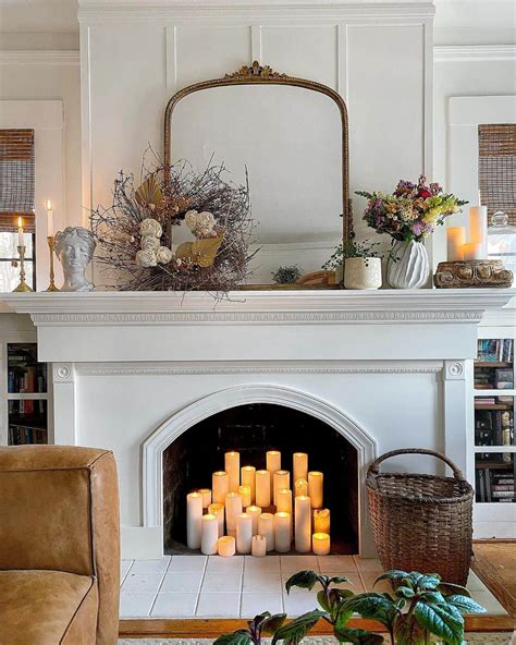 29 Summer Mantel Décor Ideas to Make Your Fireplace Blossom