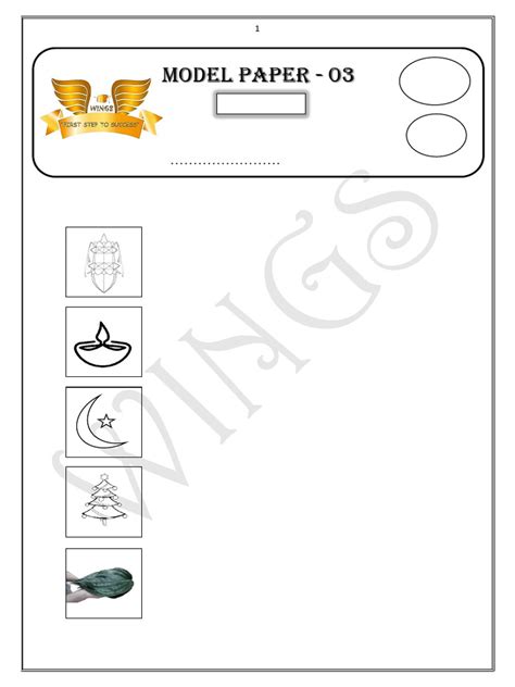 Image result for Math Working Model for Class 4 with Paper