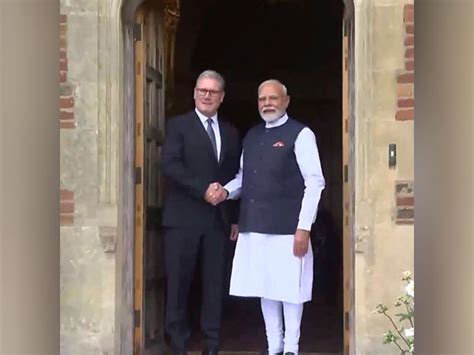 PM Modi meets UK counterpart Keir Starmer in London