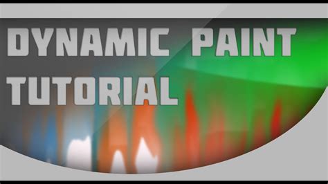 Blender Dynamic Paint Tutorial 的图像结果