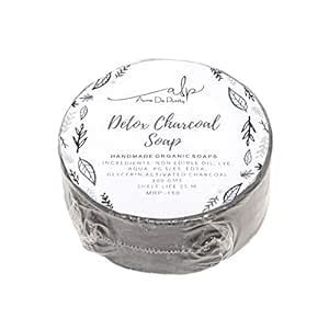 Buy Aura De Purity Oragnic Activated Charcoal Handmade Soaps, 100 gms ...