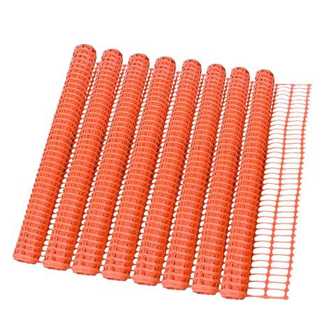 Buy Sandbaggy4 Ft by 100 Ft Orange Safety Barrier Fence - Plastic Snow ...