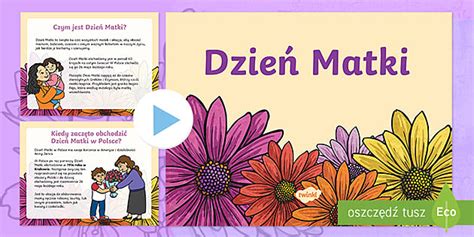 Dzień Matki - Historia Święta - Prezentacja - Twinkl