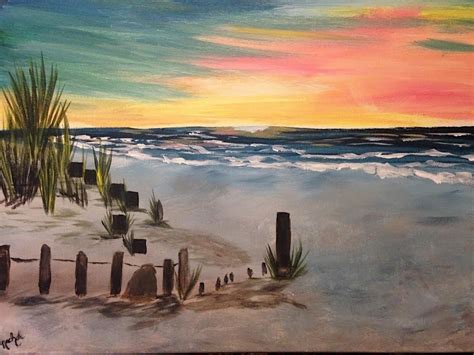 Vivid Sunset – Paint and Sip – DeWitt, Family Tree Cafe, DeWitt, 15 ...